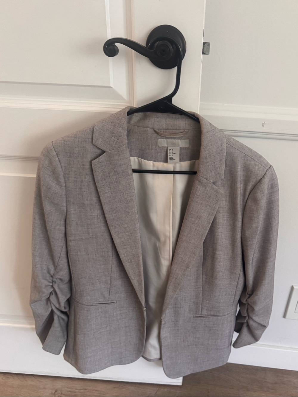H&M Light Gray Tailored Women's Blazer